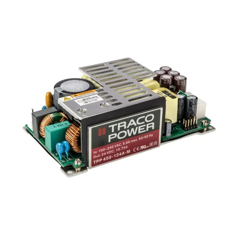 TRACOPOWER Switching Power Supply 24V DC 450W Screw Mount TPP 450-124A-M