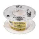 Alpha Wire Hookup Wire TEFLON Series White 24 AWG 7 x 0.20 mm Core Strands 30 m 600V 200°C 5854/7 WH005