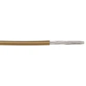 Alpha Wire PTFE Equipment Hookup Wire Brown Insulation 30 AWG 7 x 0.10 mm Core Strands 30 m 5851 BR005