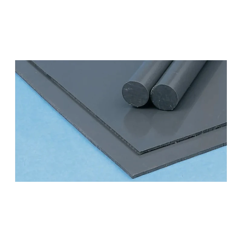 RS PRO Grey Plastic Plastic Sheet 1 m x 500 mm x 1 mm Model 438-6370