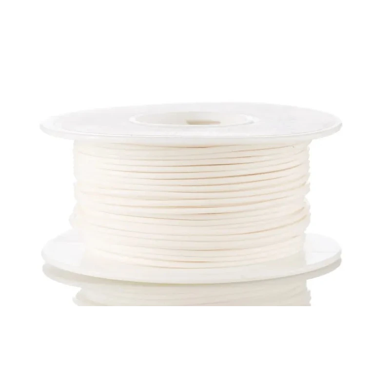 Alpha Wire Hookup Wire TEFLON Series White 22 AWG 7 x 0.25 mm Core Strands 30 m 600V 200°C 5855/7 WH005