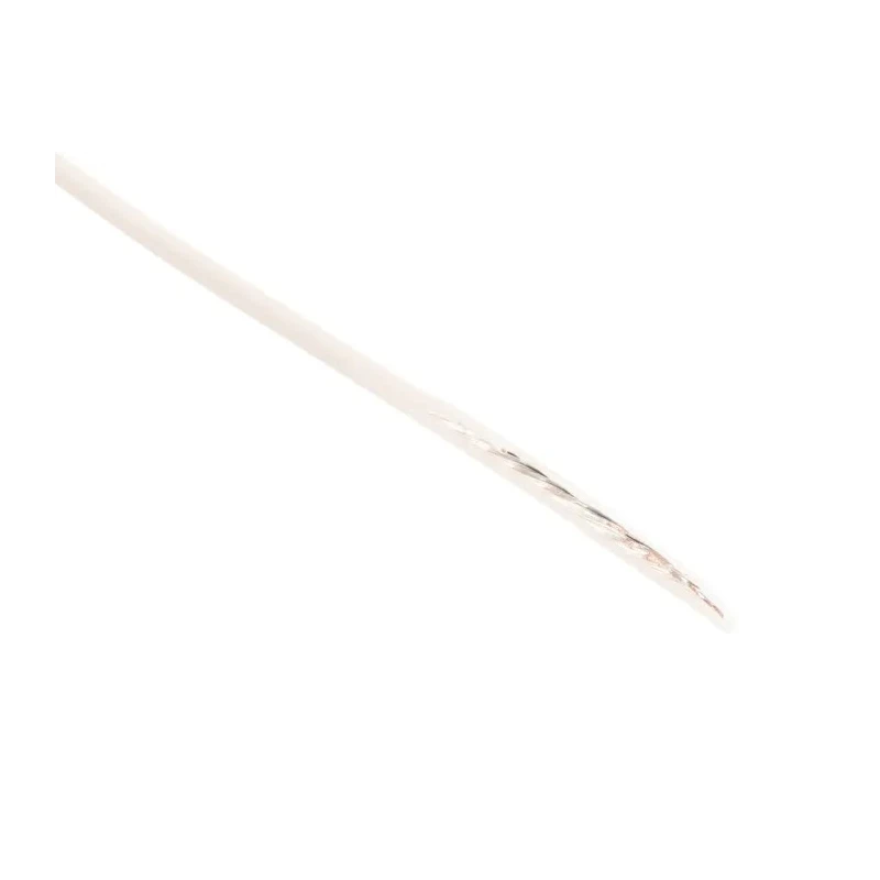 Alpha Wire Hookup Wire TEFLON Series White 22 AWG 7 x 0.25 mm Core Strands 30 m 600V 200°C 5855/7 WH005