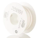 Alpha Wire Hookup Wire TEFLON Series White 22 AWG 7 x 0.25 mm Core Strands 30 m 600V 200°C 5855/7 WH005