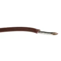 Alpha Wire Hook Up Wire TEFLON Series Brown 20 AWG Silver Plated Copper 600V 200°C 30m 5856 BR005