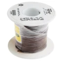 Alpha Wire Hook Up Wire TEFLON Series Brown 20 AWG Silver Plated Copper 600V 200°C 30m 5856 BR005