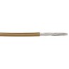 Alpha Wire PTFE Equipment Wire Brown 18 AWG 19x0.25mm Silver Plated Copper 600V 200°C 30m 5857 BR005
