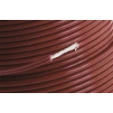 Alpha Wire PTFE Equipment Wire Brown 18 AWG 19x0.25mm Silver Plated Copper 600V 200°C 30m 5857 BR005