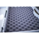 RS PRO Plastic Transit Case Polypropylene Material External Dimensions 275 mm x 83 mm x 230 mm Model 435-9693