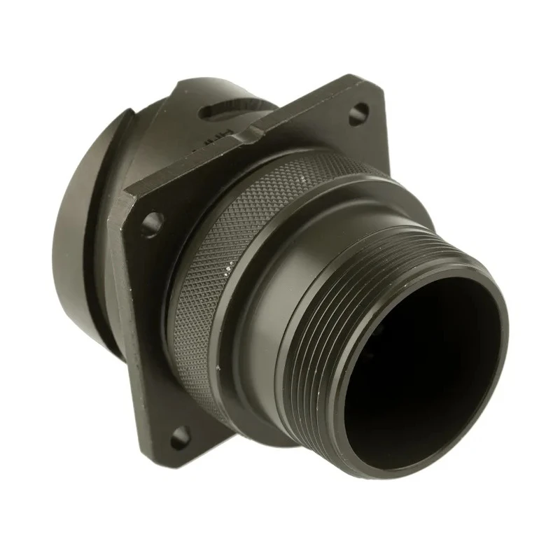 Amphenol Limited MIL Spec Circular Connector 500V AC Brass Straight 37 Way Wall Mount Female 97B-3100A-28-21S
