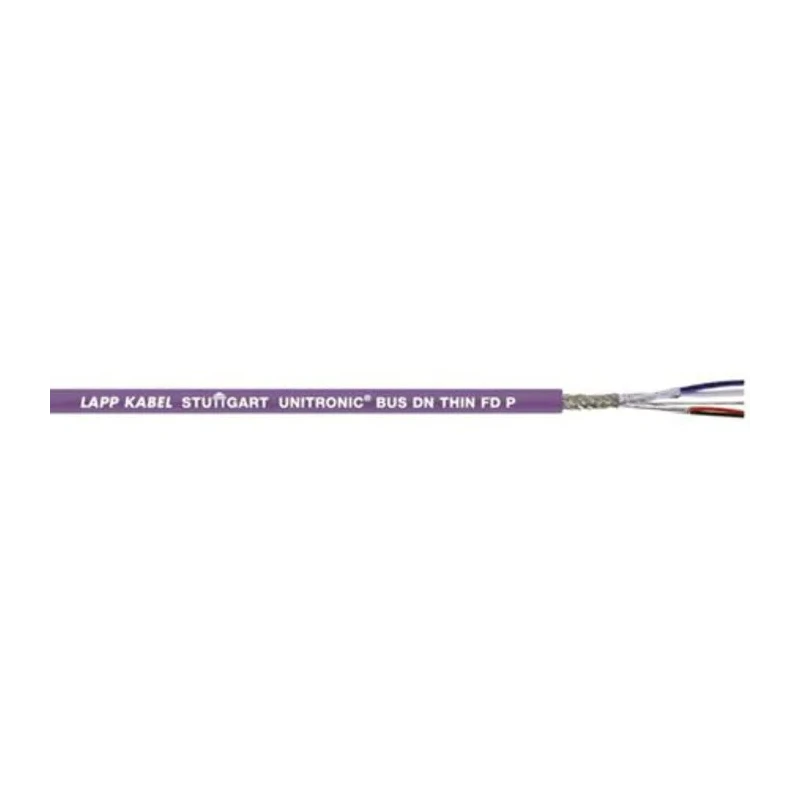 Lapp UNITRONIC BUS DN Data Cable 4 Cores 0.25 to 0.34 mm² CSA 22 AWG Screened 25 m Purple Polyvinyl Chloride 2170345