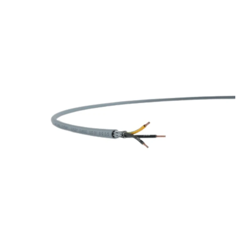 Lapp OLFLEX CLASSIC 115 CY Screened Stranded Control Cable 3 Cores 18 AWG 50 m Silver Grey Polyvinyl Chloride Sheath 1136203