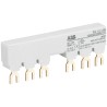 ABB PS1 Series 3 Phase Busbar 690 V AC 250 V DC 65A Current Rating Model 1SAM201906R1112 PS1-2-1-65