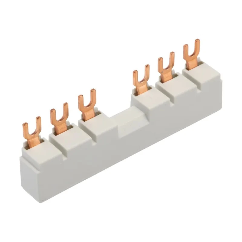ABB PS1 Series 3 Phase Busbar 690 V AC 250 V DC 65A Current Rating Model 1SAM201906R1112 PS1-2-1-65