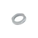 Lapp Silver Grey Fibreglass Reinforced Polyamide Cable Gland Locknut, M32 Thread, IP68 53119020