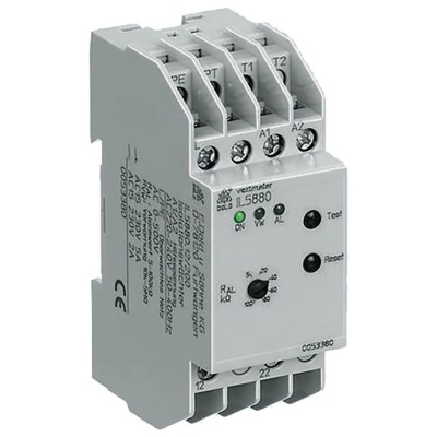 Dold Undervoltage Monitoring Relay, 3 Phase and 1 Phase, 0 to 500 V Monitor Range IL5880.12 AC50-400Hz 220-240V 5-100kOHM