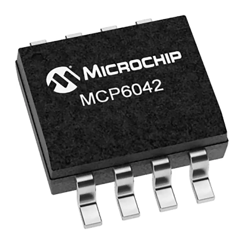 Microchip Operational Amplifier Dual Channel 14 kHz Gain Bandwidth, Surface Mount MSOP 8-Pin, 1.4V to 6V Supply MCP6042T-I/MS