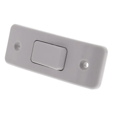 MK Electric White 2 Way Architrave Switch 1 Gang Logic Plus K4841 WHI