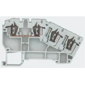Entrelec DIN Rail Terminal Block Grey, 2.5mm² Cable CSA, 3-Level, Spring Terminal, 17.5A Current, 300V 1SNA290350R2100