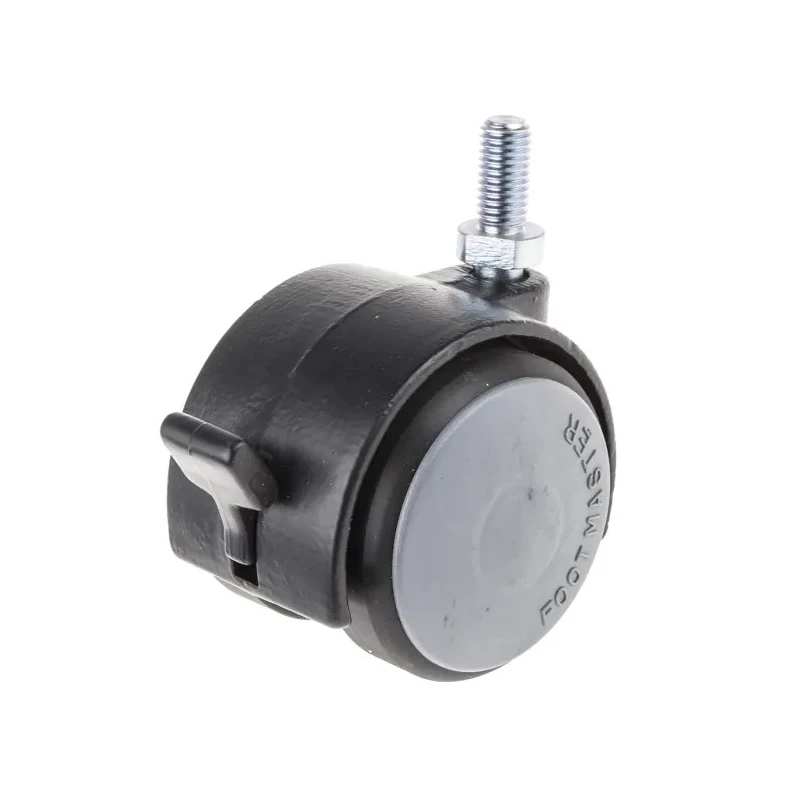RS PRO Swivel Castor, 75 kg Load Capacity, 75 mm Wheel Diameter, Ball Bearing Hub, Aluminium Hub Material 446-2036