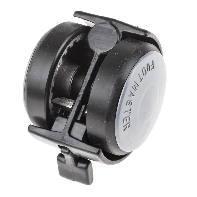 RS PRO Swivel Castor, 75 kg Load Capacity, 75 mm Wheel Diameter, Ball Bearing Hub, Aluminium Hub Material 446-2036