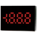Lascar Digital Voltmeter DC LED Display 3-Digits ±1 % Accuracy 16.4 mm Cutout Height 23.4 mm Cutout Width OEM 1B-LED