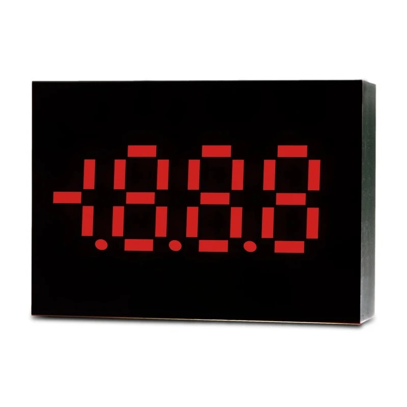 Lascar Digital Voltmeter DC LED Display 3-Digits ±1 % Accuracy 16.4 mm Cutout Height 23.4 mm Cutout Width OEM 1B-LED