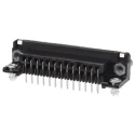 TE Connectivity AMPLIMITE HD-20 25 Way Right Angle 2.75 mm Pitch Through Hole D-Sub Connector 5747846-6