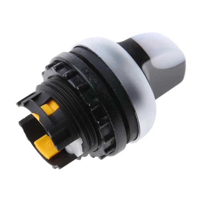 Eaton RMQ-Titan Series 3 Position Illuminated Selector Switch Head 22 mm Cutout White Handle IP66 78635882 M22-WLK3-W+M22-A