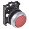 Eaton RMQ Titan M22 Series Red Maintained Push Button Head 22 mm Cutout Diameter, IP69K 78635807 M22-DRL-R+M22-A
