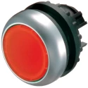 Eaton RMQ Titan M22 Series Red Maintained Push Button Head 22 mm Cutout Diameter, IP69K 78635807 M22-DRL-R+M22-A