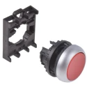 Eaton RMQ Titan M22 Series Red Maintained Push Button Head 22 mm Cutout Diameter, IP69K 78635807 M22-DRL-R+M22-A