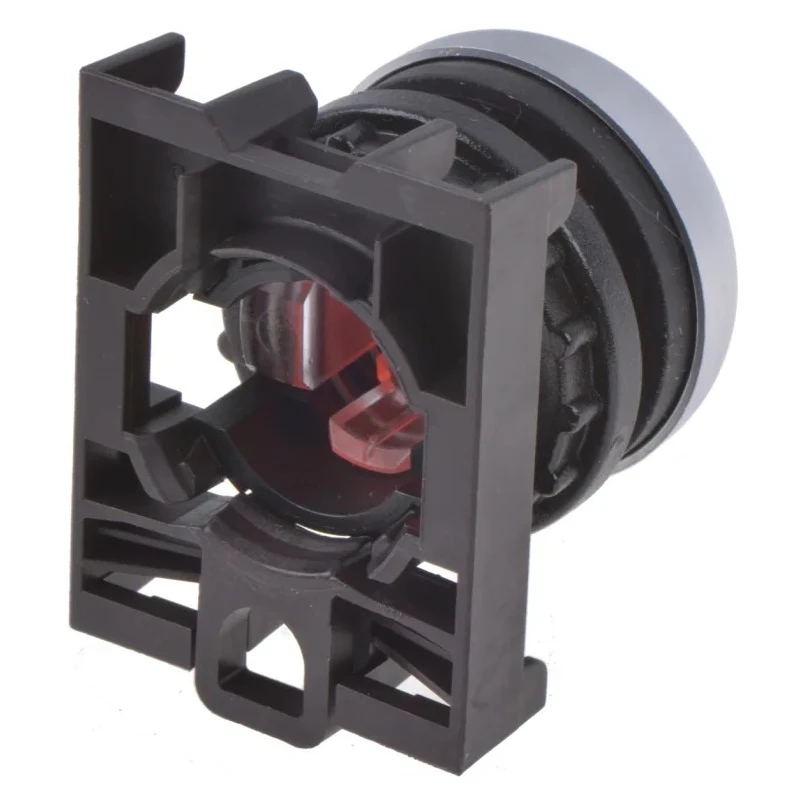 Eaton RMQ Titan M22 Series Red Maintained Push Button Head 22 mm Cutout Diameter, IP69K 78635807 M22-DRL-R+M22-A