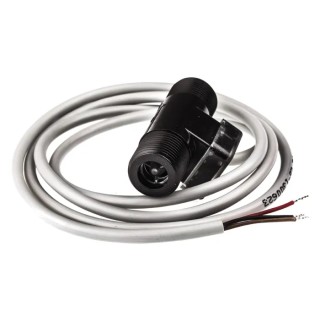 Gems Sensors FT-110 Series Turbine Flow Sensor for Liquid, 0.5L/min Minimum, 5L/min Maximum, Nylon 12 Housing, 24V 173936-C