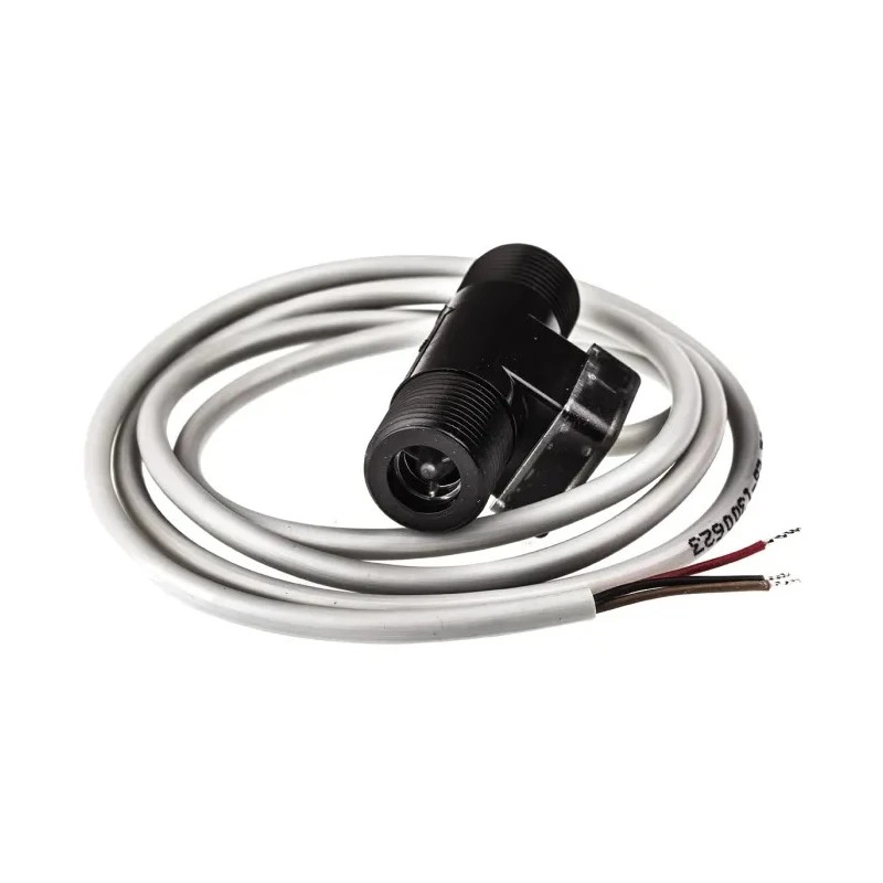 Gems Sensors FT-110 Series Turbine Flow Sensor for Liquid, 0.5L/min Minimum, 5L/min Maximum, Nylon 12 Housing, 24V 173936-C