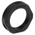 Lapp Black Fibreglass Reinforced Polyamide Cable Gland Locknut PG21 Thread IP68 53019230