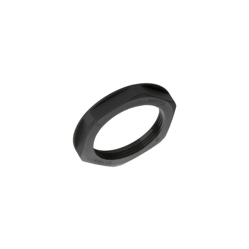 Lapp Black Fibreglass Reinforced Polyamide Cable Gland Locknut PG21 Thread IP68 53019230