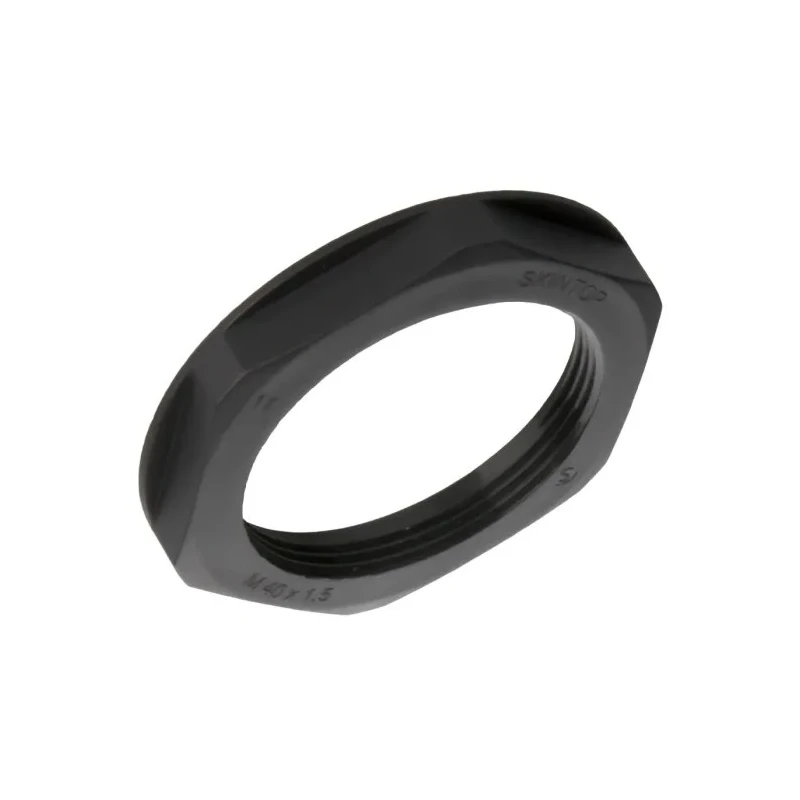 Lapp Black Fibreglass Reinforced Polyamide Cable Gland Locknut PG21 Thread IP68 53019230