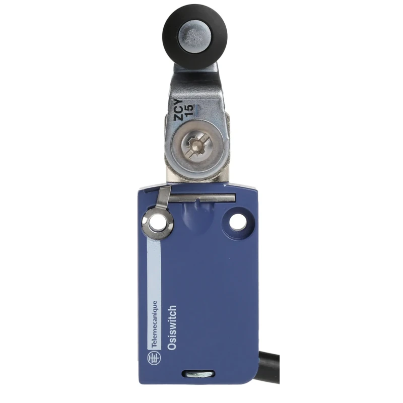 Telemecanique Sensors Roller Lever Limit Switch, 1 NO/1 NC, IP66/IP67/IP68, Zamak Housing, 240V AC, 1.5A XCMD2115L1