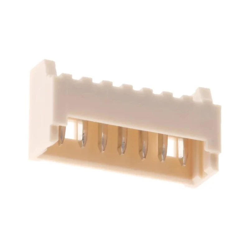 Molex PicoBlade Series Right Angle Through Hole PCB Header 7 Contact 1.25mm Pitch Shrouded 53048-0710