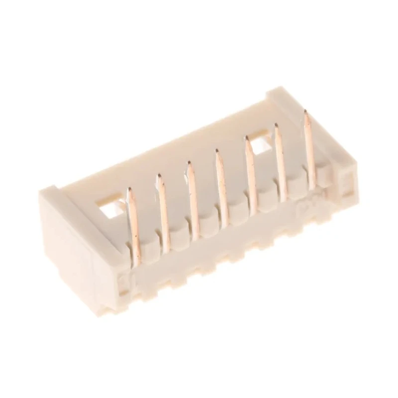 Molex PicoBlade Series Right Angle Through Hole PCB Header 7 Contact 1.25mm Pitch Shrouded 53048-0710