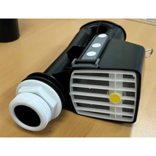 RS PRO Toilet Fitting Siphon for Cistern 6 to 9 L, Black Plastic, Low Level, 230mm Height 445-3385