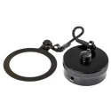Amphenol Socapex Corded Dust Cap for RJFTV Series Standard RJ45 Cordset RJF C 7B