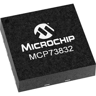 Microchip Battery Charge Controller IC 6 V to 6 V Input 4.16 V Output 500 mA DFN 8-Pin MCP73832T-2ACI/MC