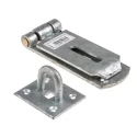 RS PRO Steel Galvanised Hasp & Staple 54mm Width 254mm Length 448-2327