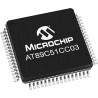 Microchip 8-bit 80C51 64-Pin VQFP Microcontroller, 40 MHz Clock, 64kB FLASH, 2kB RAM, CAN Interface AT89C51CC03