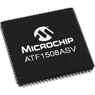 Microchip Complex Programmable Logic Device EEPROM 128 Cells, 80 I/O, 15 ns, 14 Logic Blocks, In System ATF1508ASV-15AU100