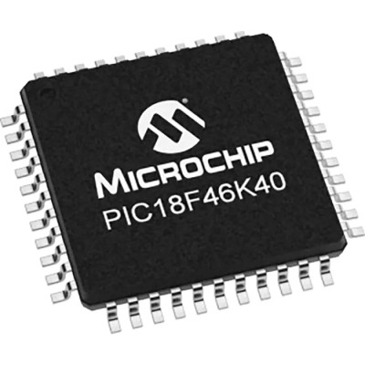 Microchip PIC18F46K40 8-bit Microcontroller, 64 MHz, 64kB Flash, 44-Pin TQFP PIC18F46K40