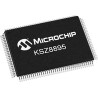 Microchip 128-Pin PQFP 5-Port Managed Layer 2 Ethernet Switch IC 3.3 V 100 Mbps KSZ8895MQXI