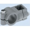 Rose+Krieger Cross Clamp Connecting Component for Strut Profile 25 to 40 mm², Round Tube Size 40.3 mm 104025090200
