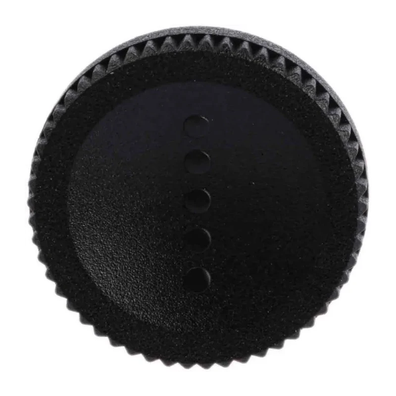 RS PRO Black Thermoplastic Knurled Clamping Knob, M5 Threaded Stud 16mm Thread Length 21 mm Diameter 448-8886